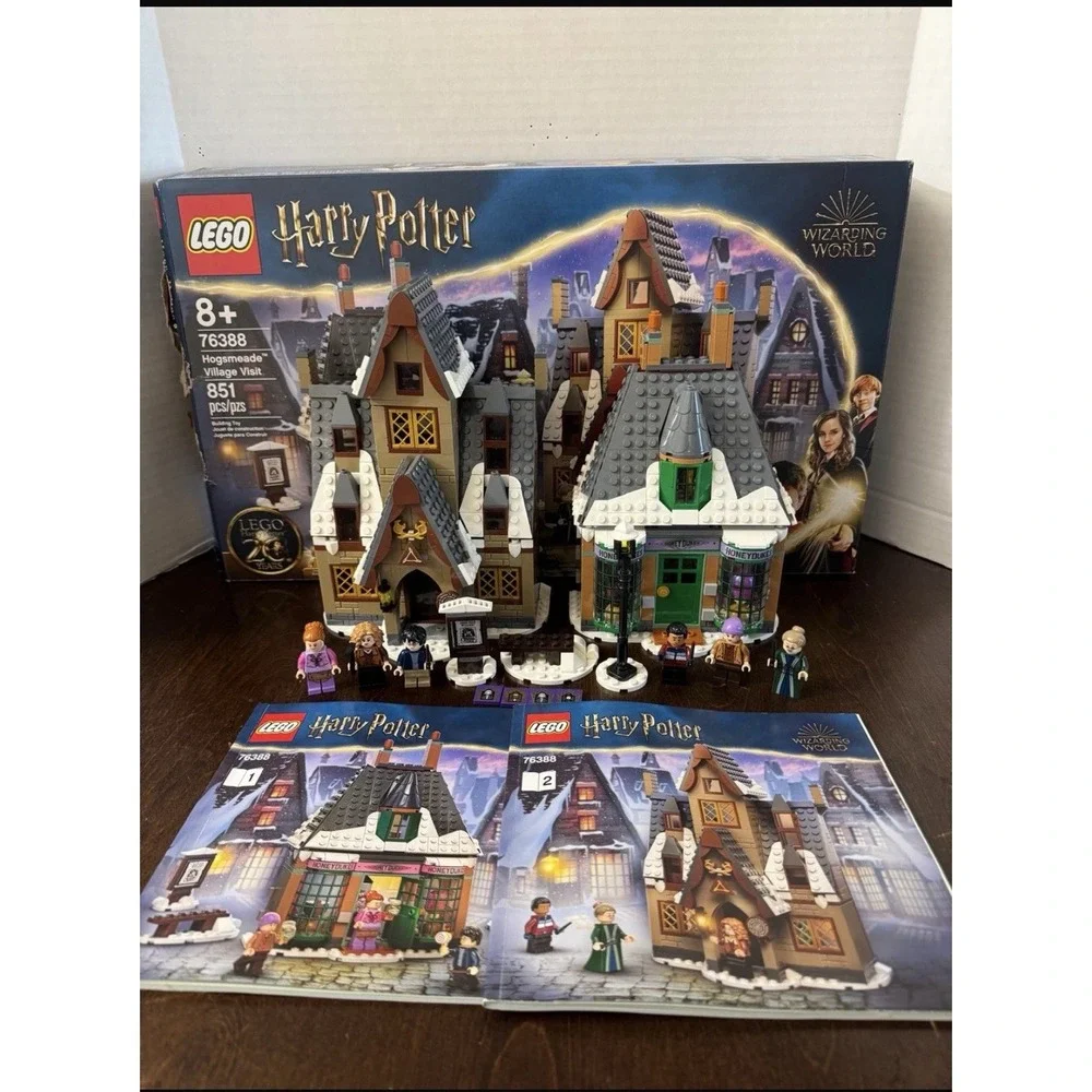 LEGO Harry Potter Hogsmeade Village Visit 76388 Complete Set Missing Ron Weasley